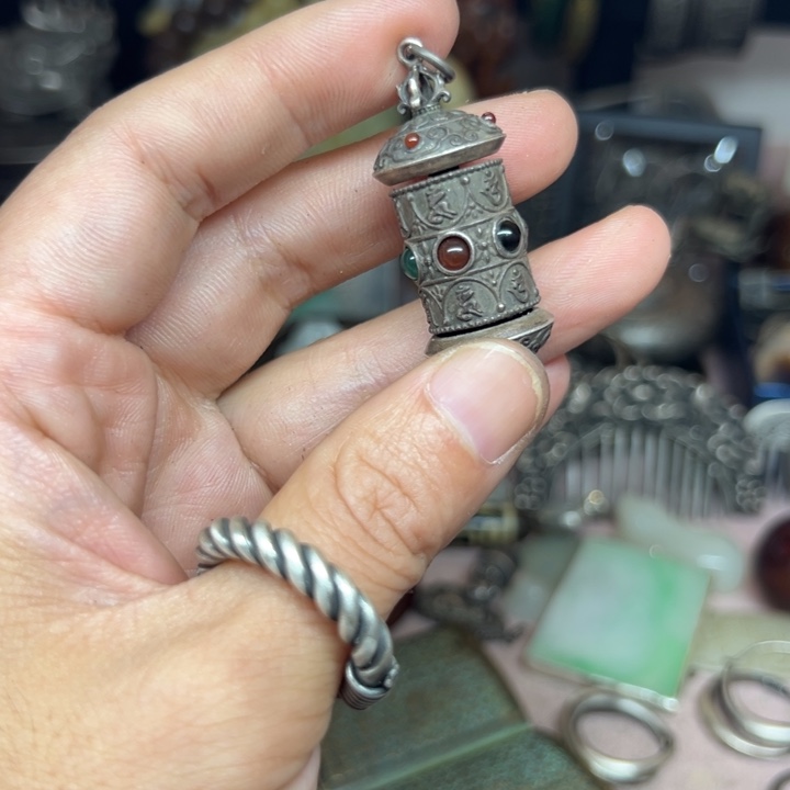 珐琅足银活*！偏远地区不包邮的