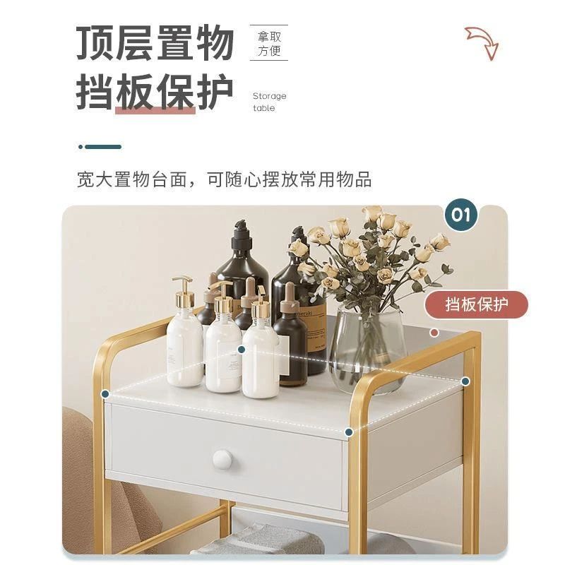 新疆包邮高档美容车睫毛收纳推车按摩房小推车养生馆理发店ins特