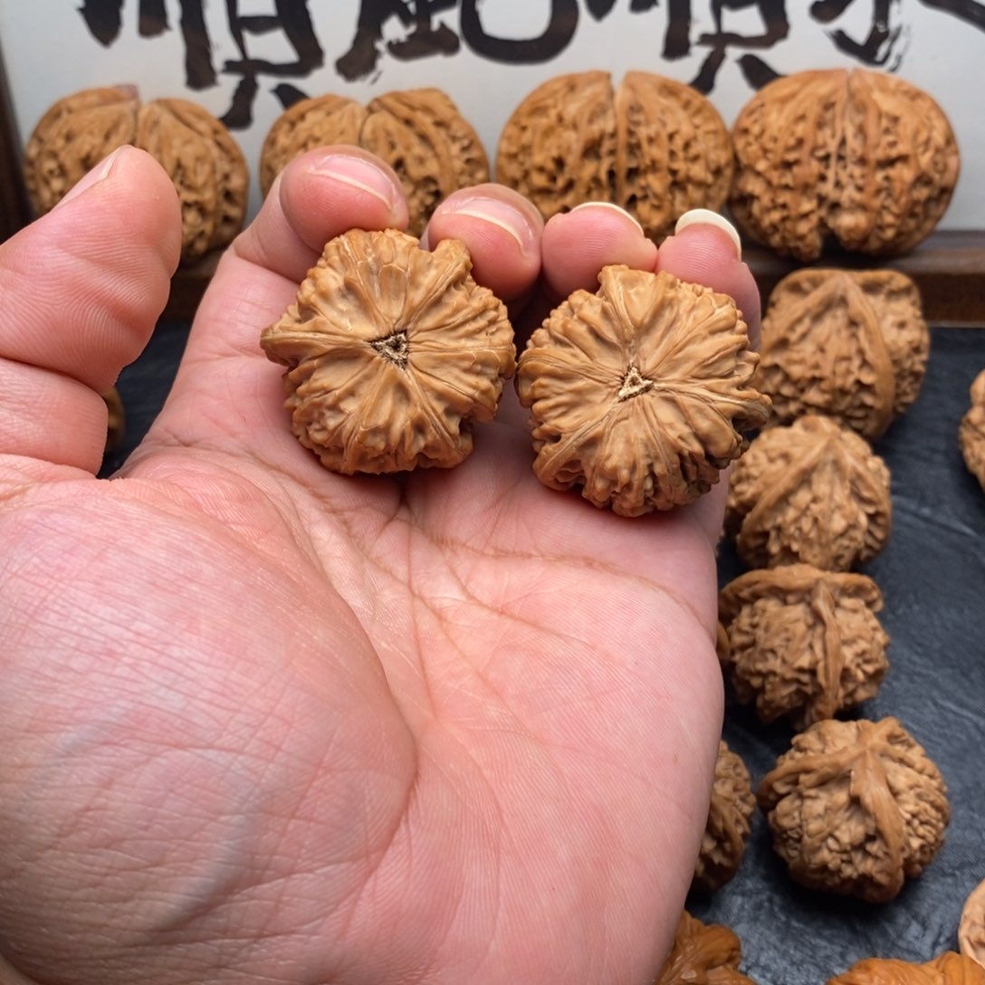 文玩核桃把件?****)御龙