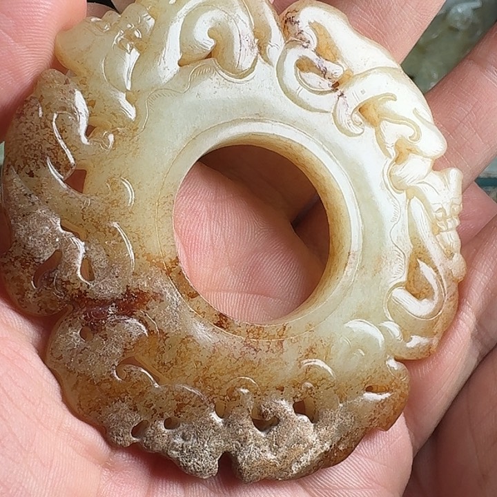 和田玉（糖玉）未镶嵌挂件水*