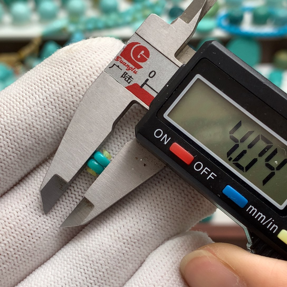 绿松石未镶嵌散珠