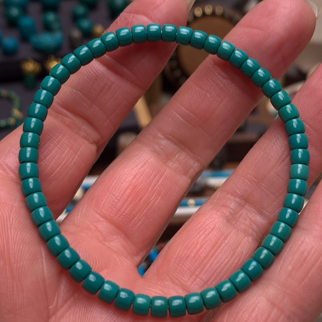绿松石手串未镶嵌