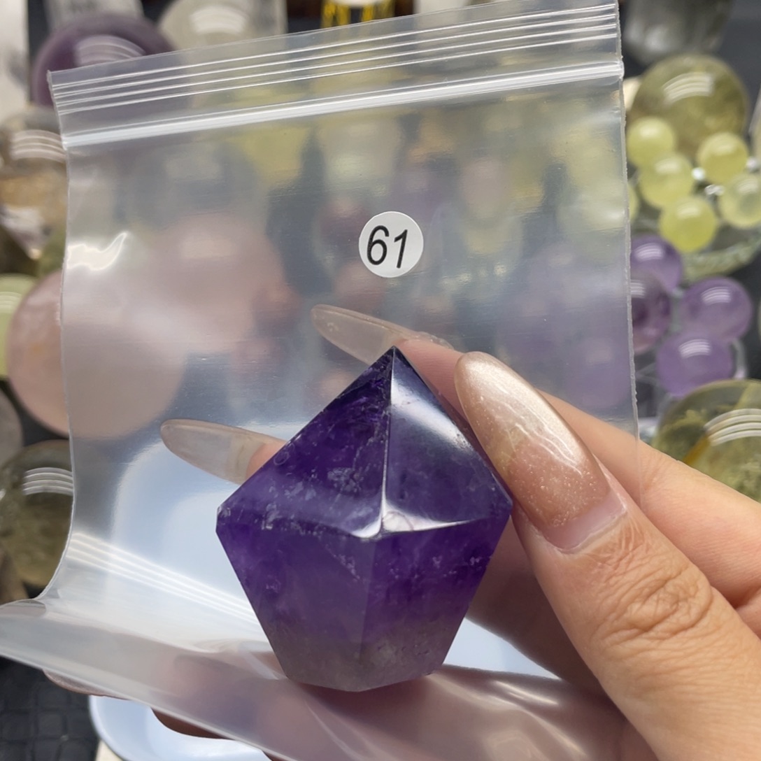 紫晶天然水晶未镶嵌61
