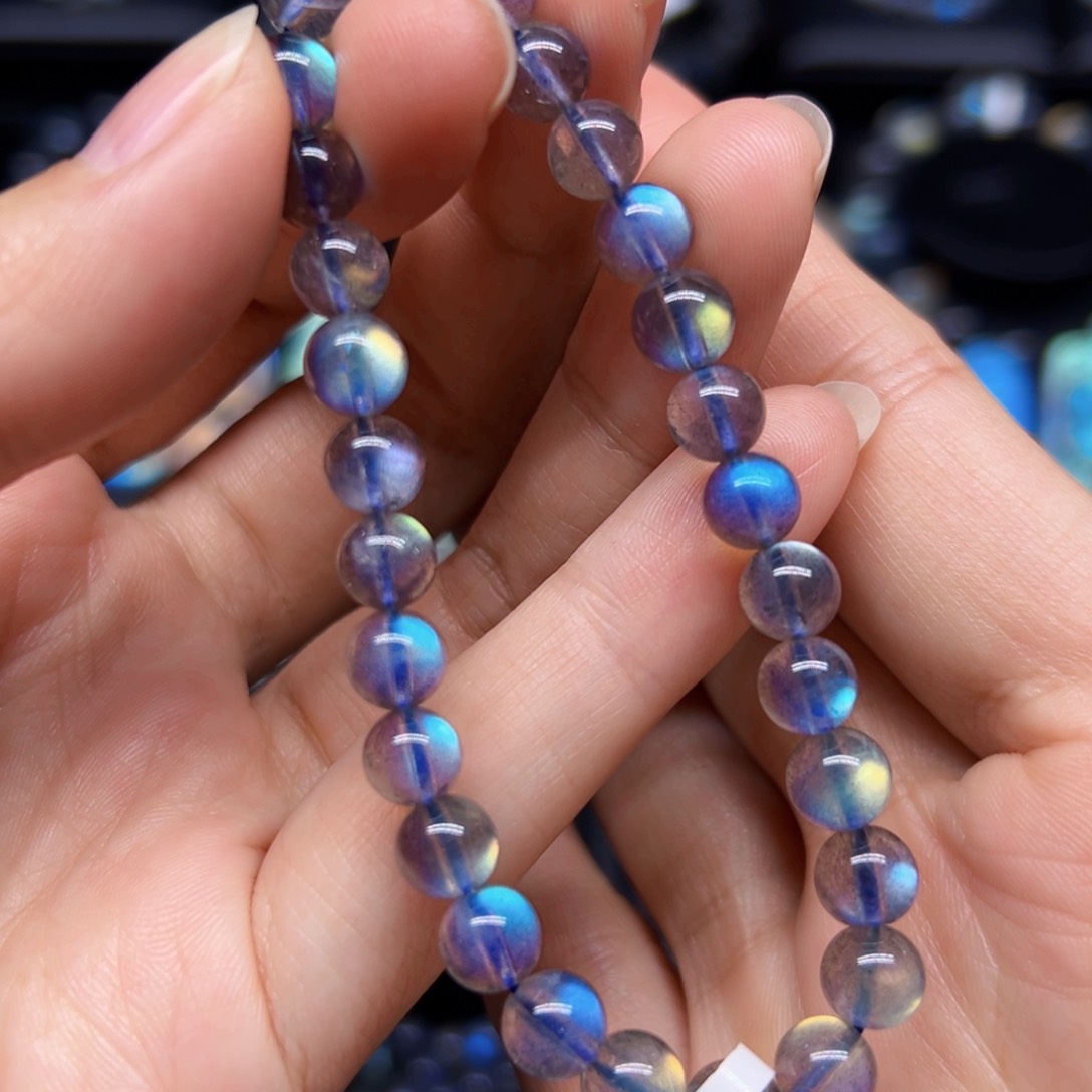 未镶嵌手链长石7左右