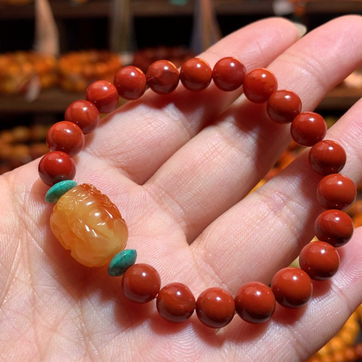 【闪购商品】未镶嵌手串南红玛瑙南红手串
