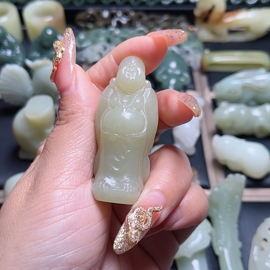 【闪购商品】和田玉吊坠(不含链)未镶嵌?***好