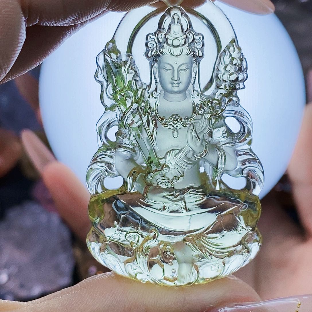 水晶颈饰未镶嵌C****e吊坠