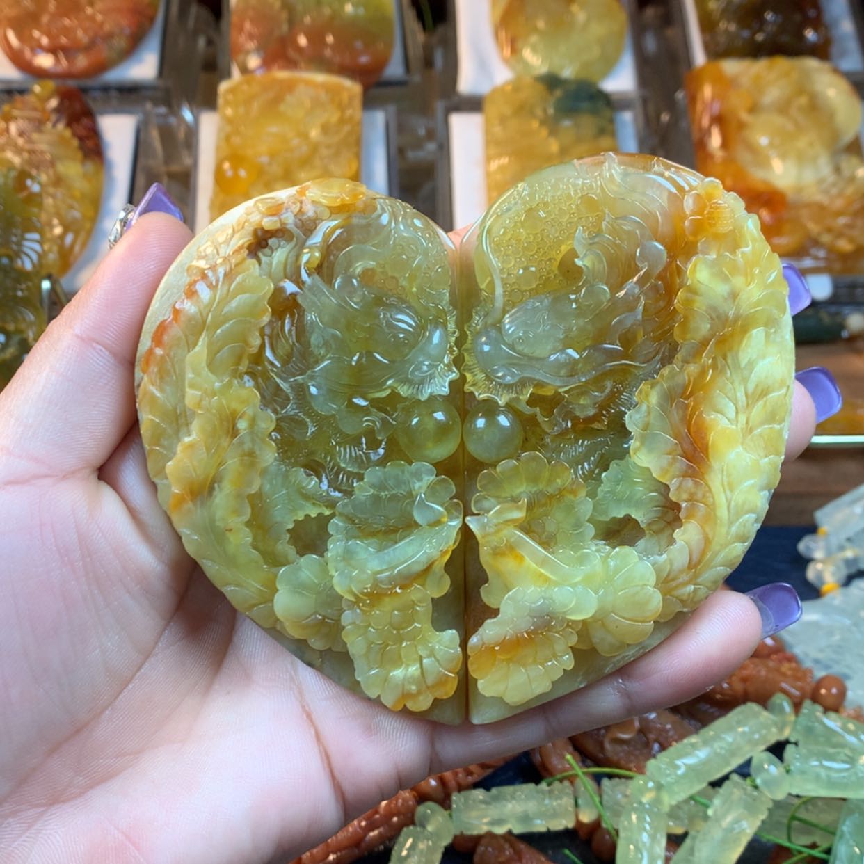 【闪购商品】蛇纹石玉颈饰未镶嵌