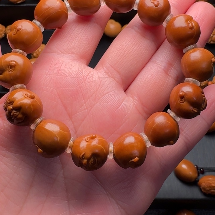 橄榄核手串/手链晨**~人生百态