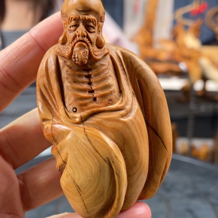 柏木（崖柏）手把件