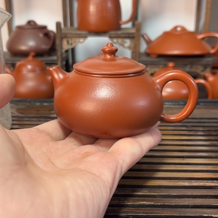 紫砂茶壶原矿紫砂手工制作