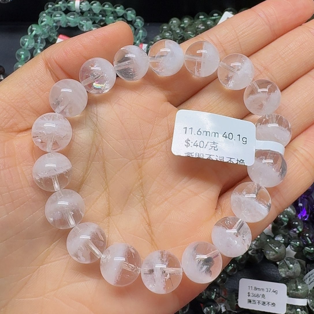 水晶未镶嵌手链手链