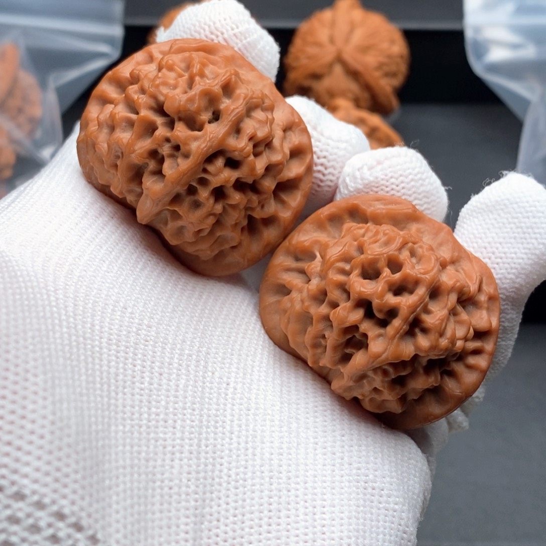 E***n文玩核桃把件秦闷货头全品