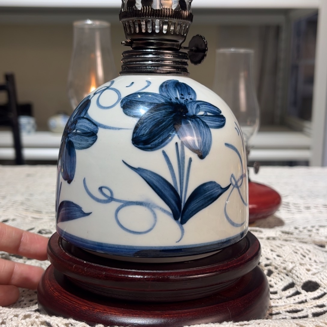 摆件景德镇陶瓷香薰灯