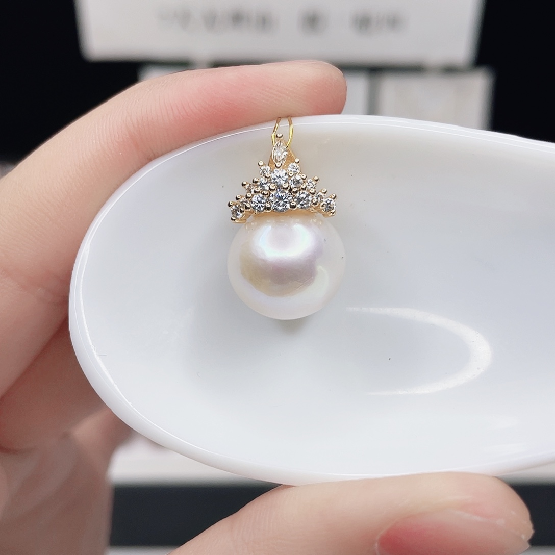 淡水珍珠合金项链