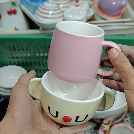 欧式，陶瓷餐具杯碗盘微瑕介意慎拍