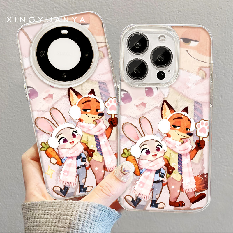 【冬日温暖】适用苹果/华为/OPPO/VIVO/小米/红米/1加/手机壳卡通