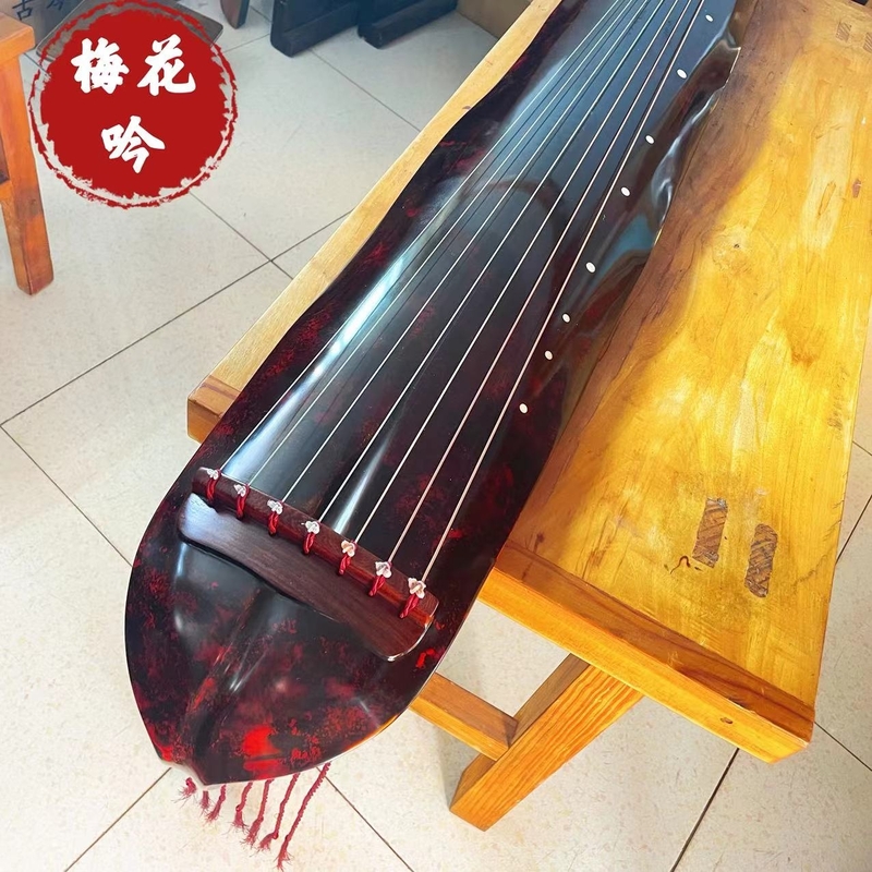 古琴老杉木收藏级蕉叶式纯手工生漆专业演奏初学者成人精制
