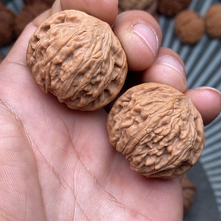 文玩核桃把件龙珠