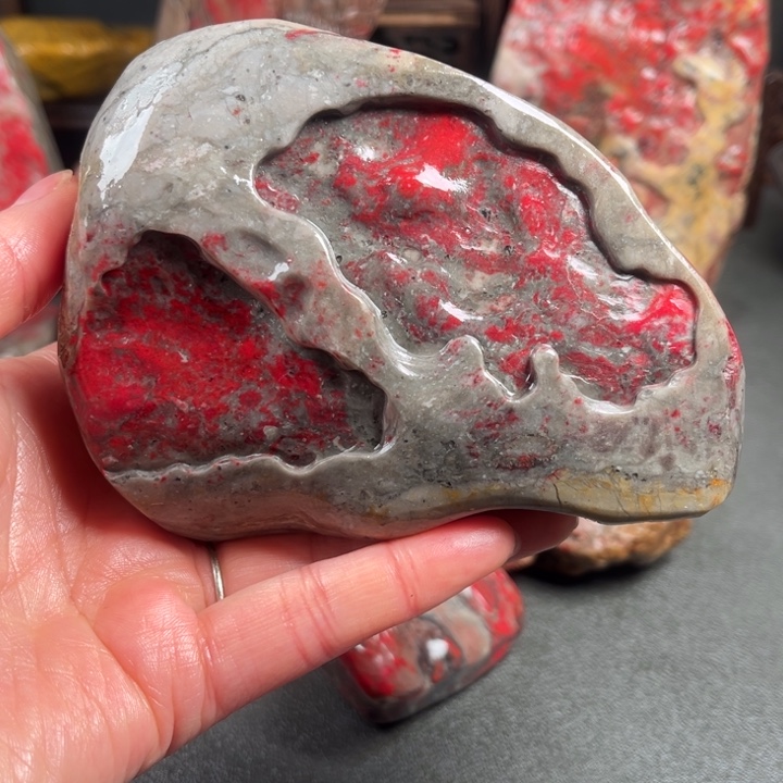 昌化鸡血石昌化鸡血石原石