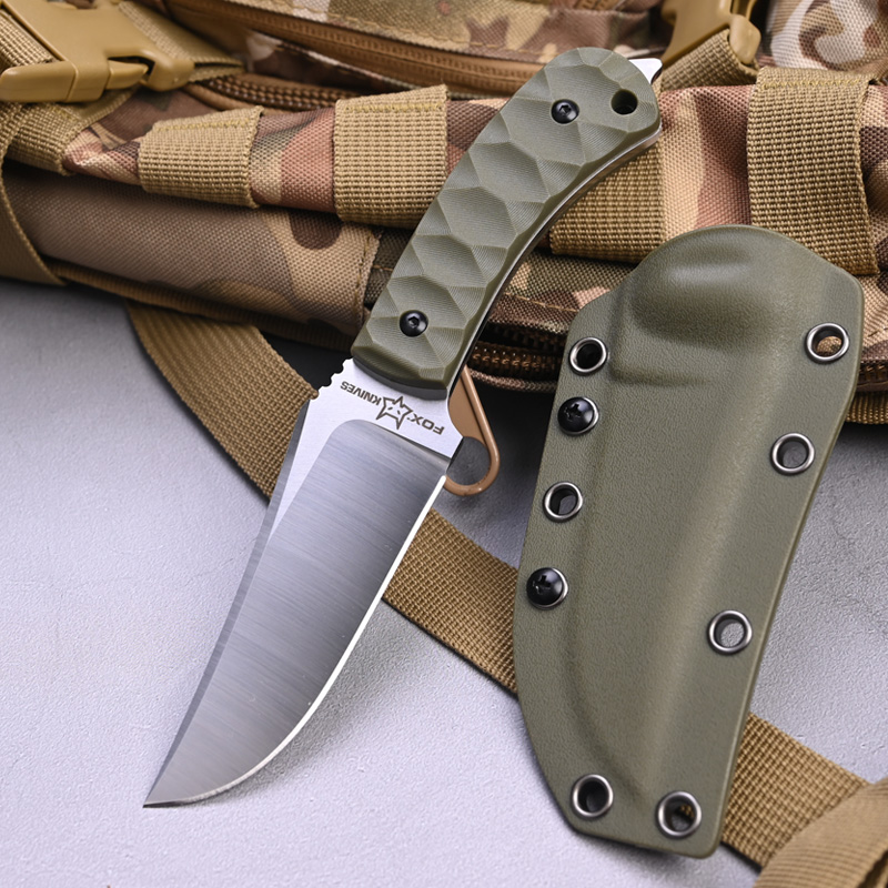 小狐F狸户外家用剔骨户外多功能小刀便携野营锋利露营多用刀具F1