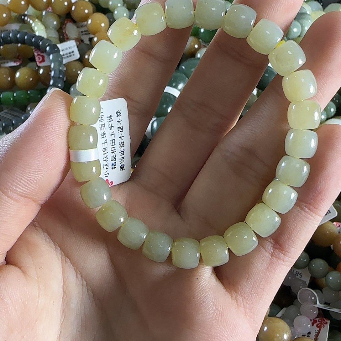 和田玉手链未镶嵌203