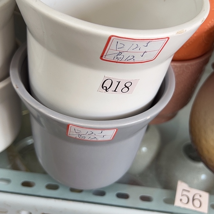 微瑕陶瓷花盆满9.9发