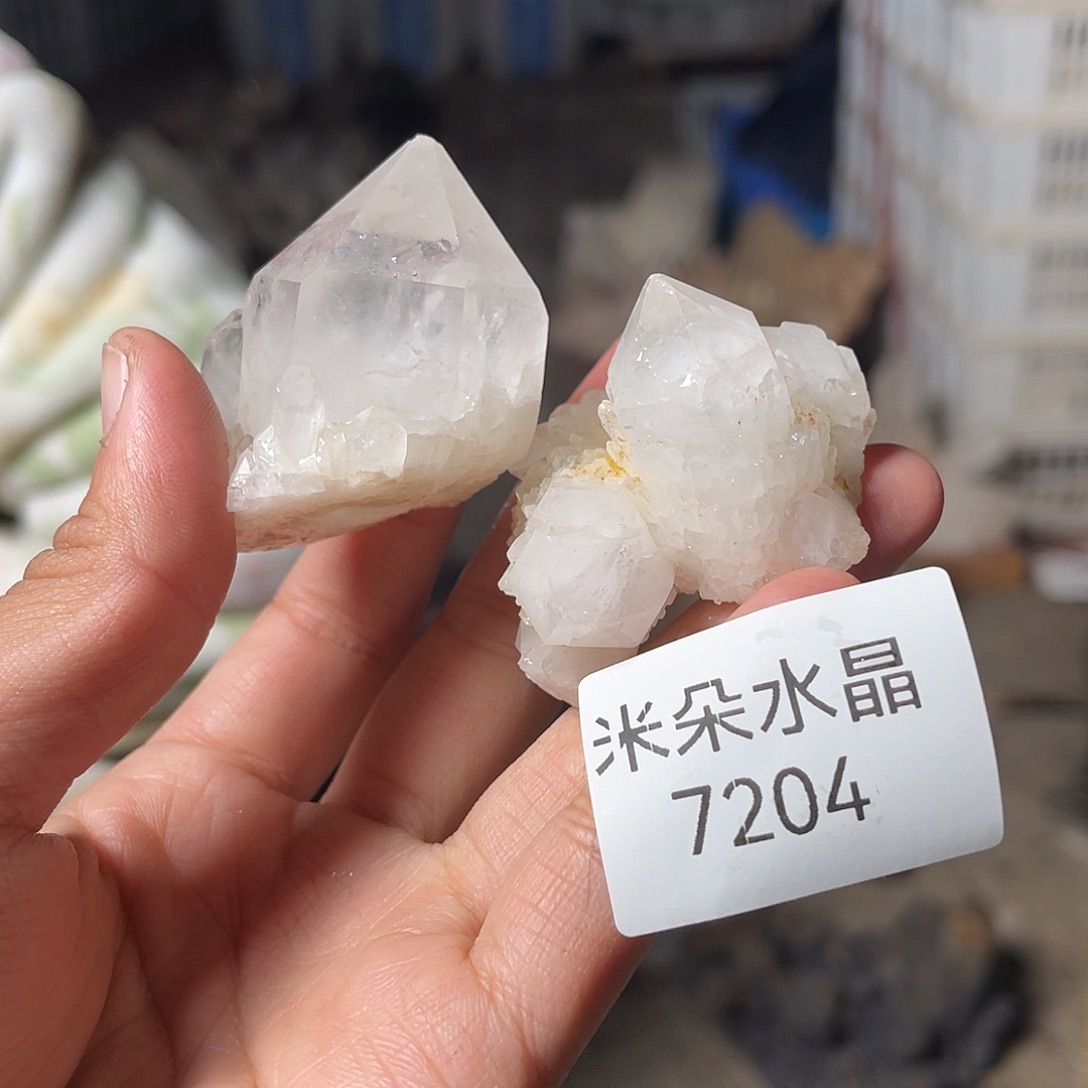 青***栀珠宝半成品水晶未镶嵌