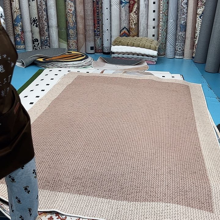 混纺160×230棉布底比利时绒特价尺寸误差正负1-3厘米