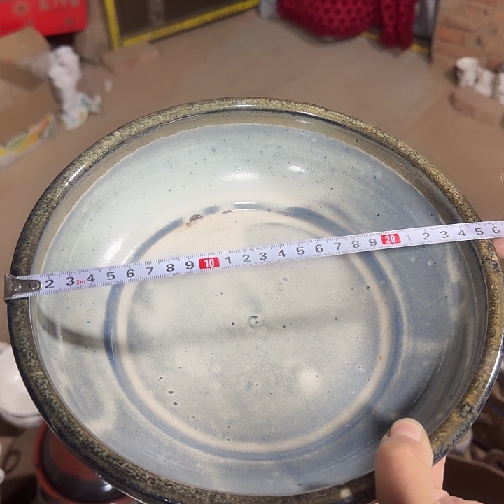 库存微瑕窑变汤盆