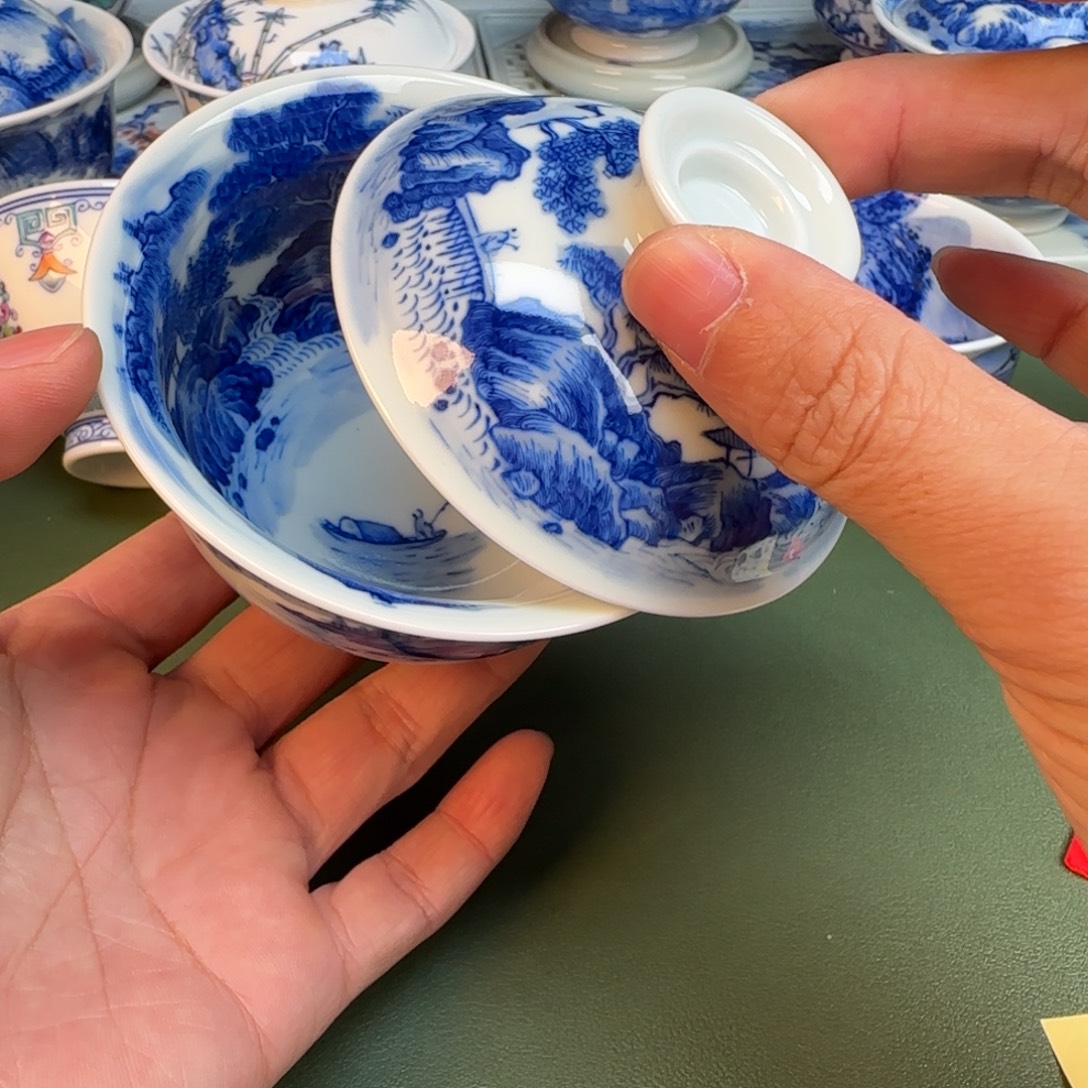 陶纯手工纯手绘茶具309
