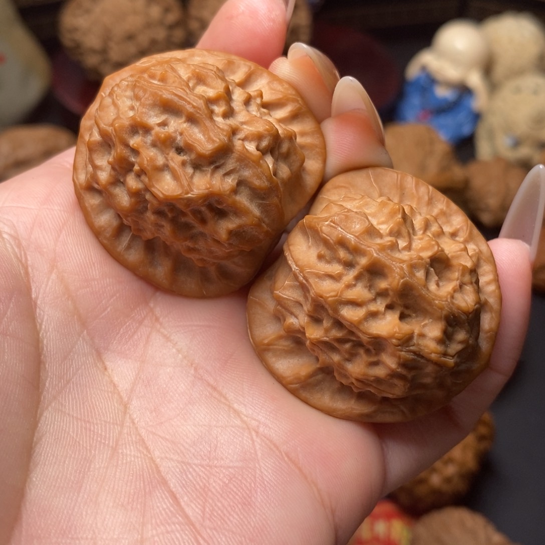 文玩核桃把件瓷娃娃38