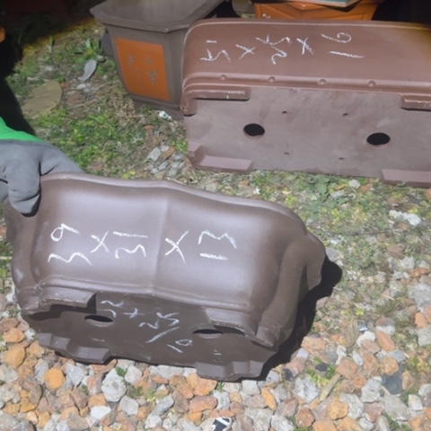 红陶紫砂花盆盆景盆栽