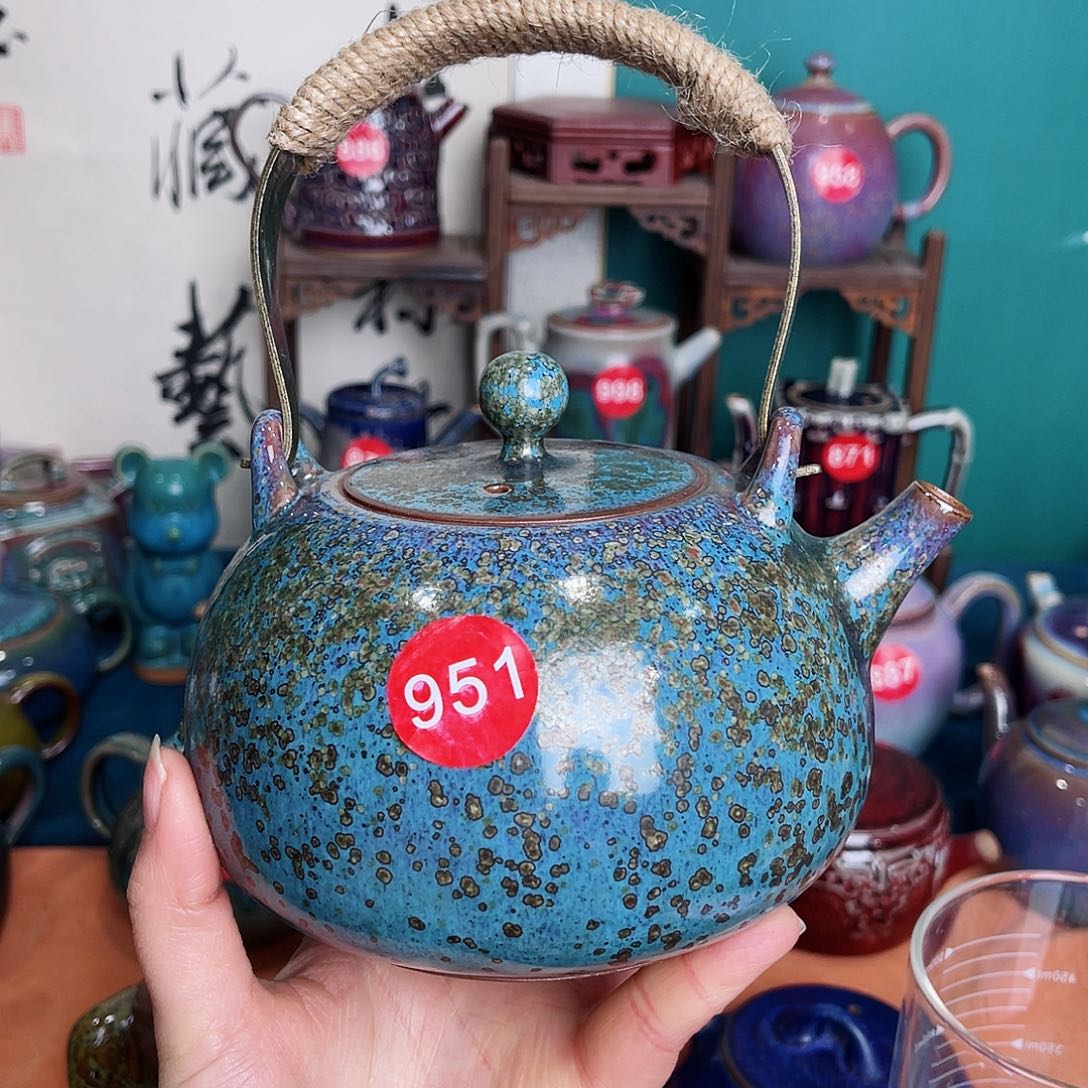 壶古****胡钧瓷艺术作品壶