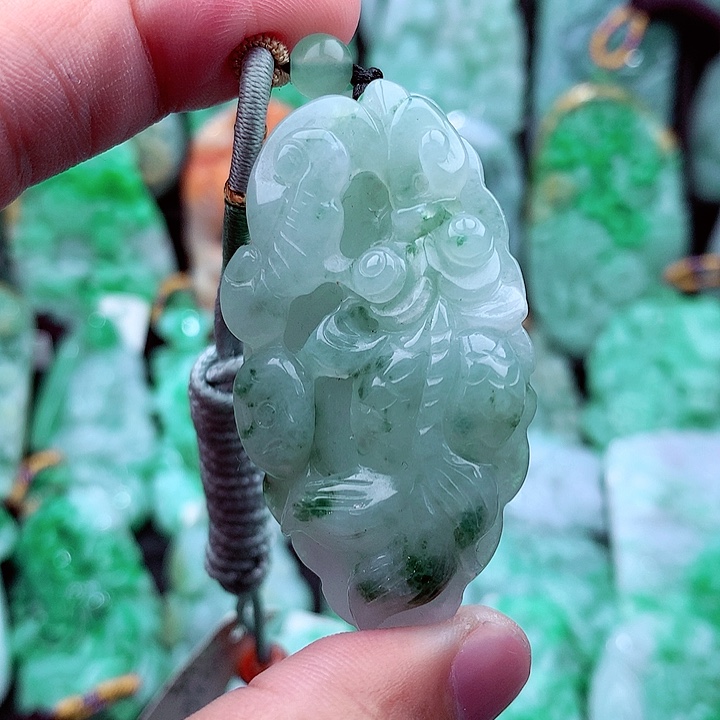 翡翠吊坠(不含链)未镶嵌