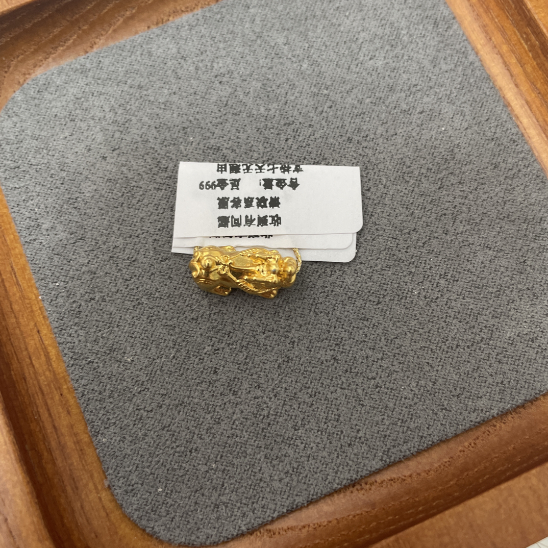 F03足金999貔貅转运珠