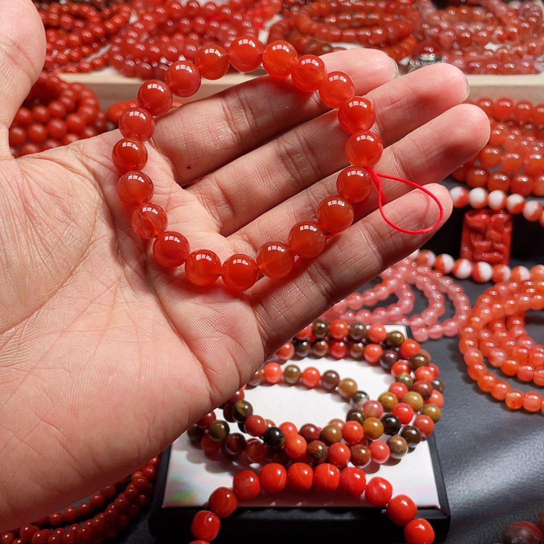 杯***水手链未镶嵌南红玛瑙