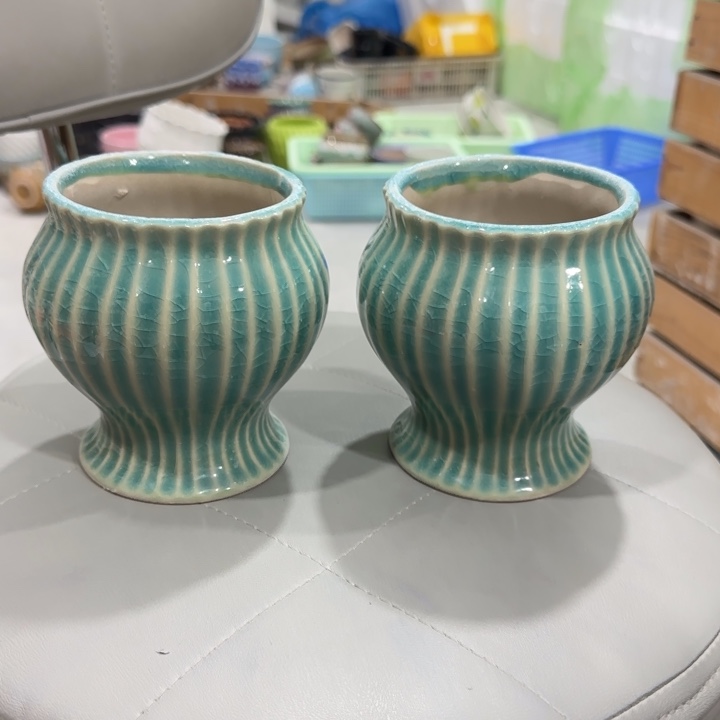 凑9米包邮，有孔，陶瓷花盆