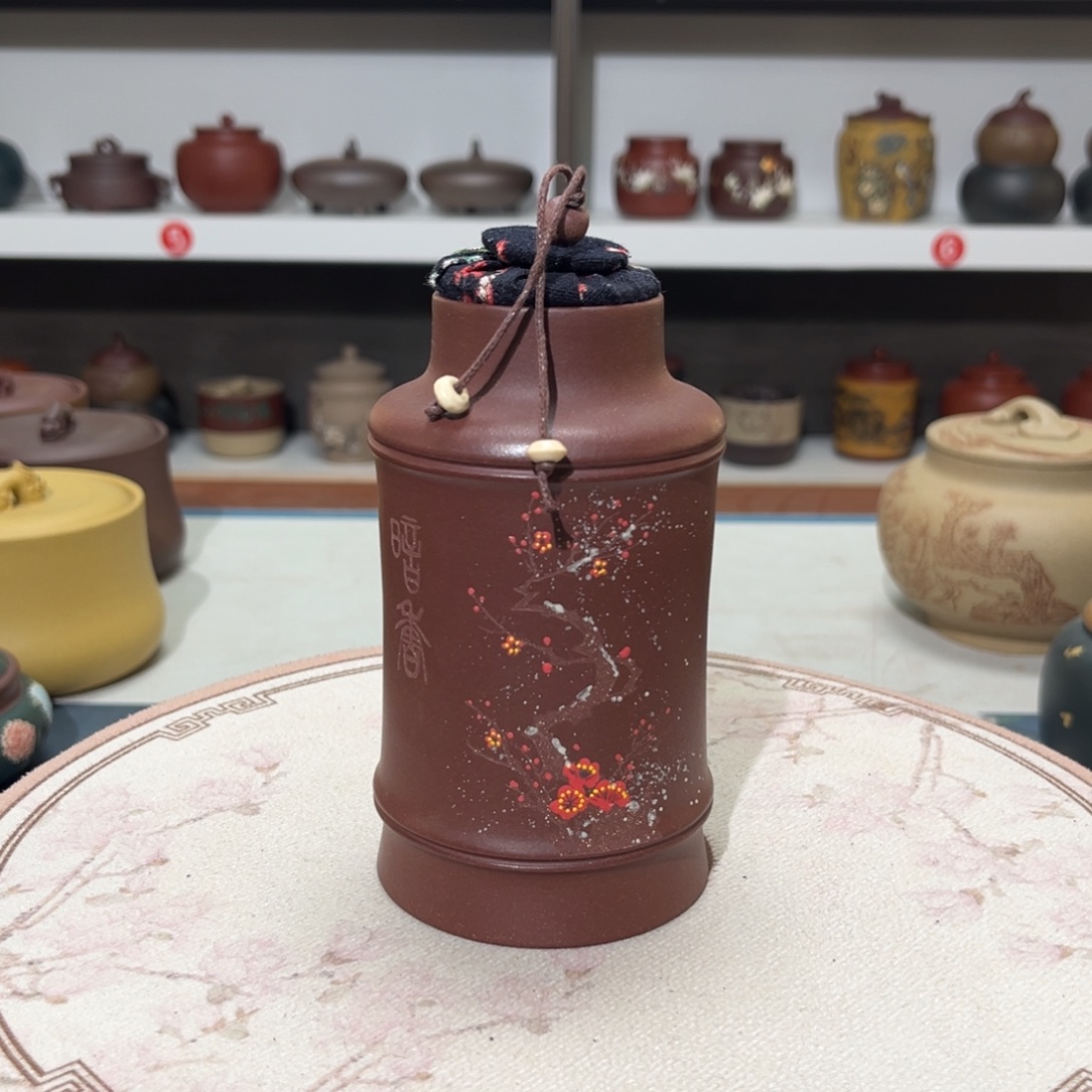 紫砂茶叶罐紫砂罐