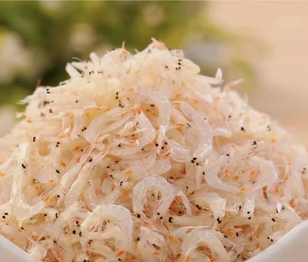 创记 无盐优质淡干虾皮干净新鲜海捕海产干货