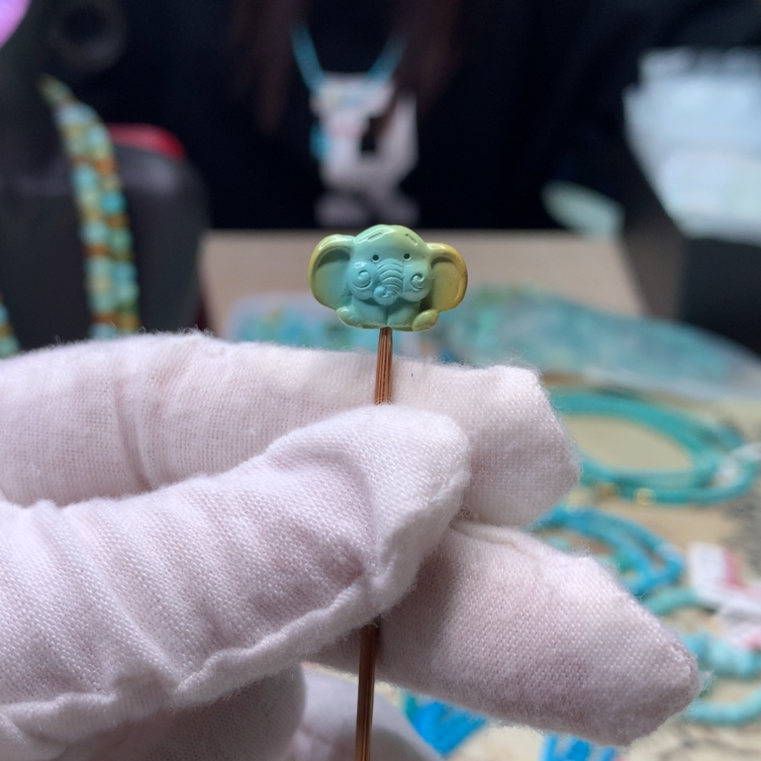 绿松石未镶嵌配饰