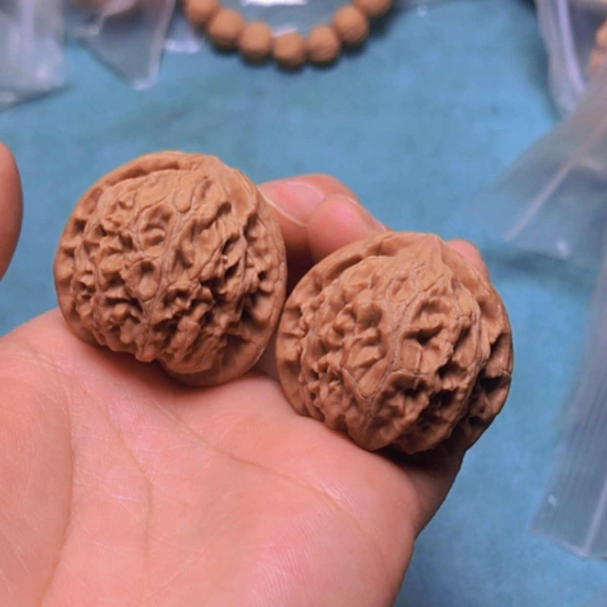 【闪购商品】核桃手串/手链34宫灯磕尖不修
