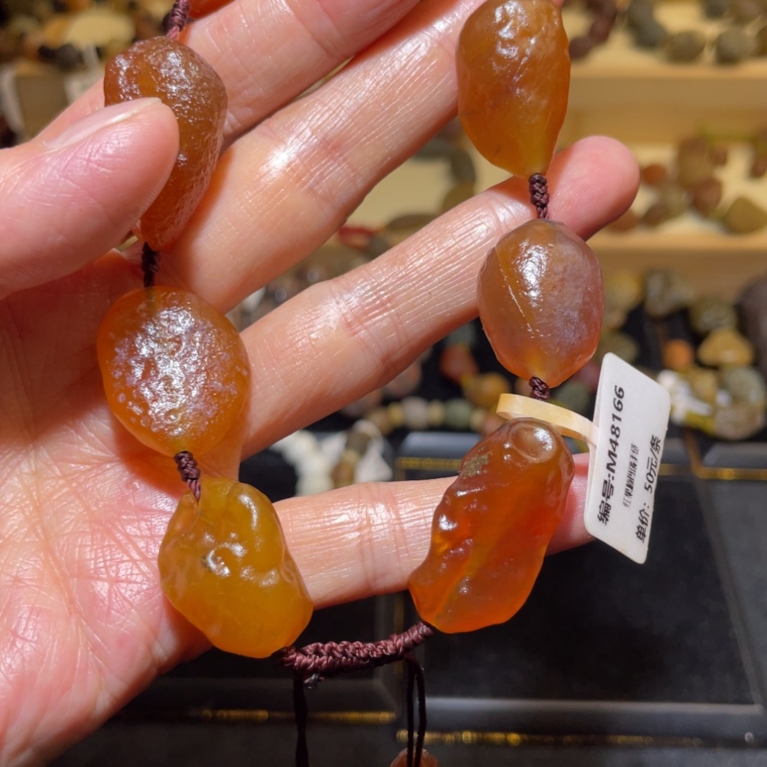 玛瑙/玉髓未镶嵌手链