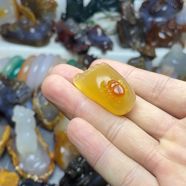 玛瑙/玉髓饰品未镶嵌