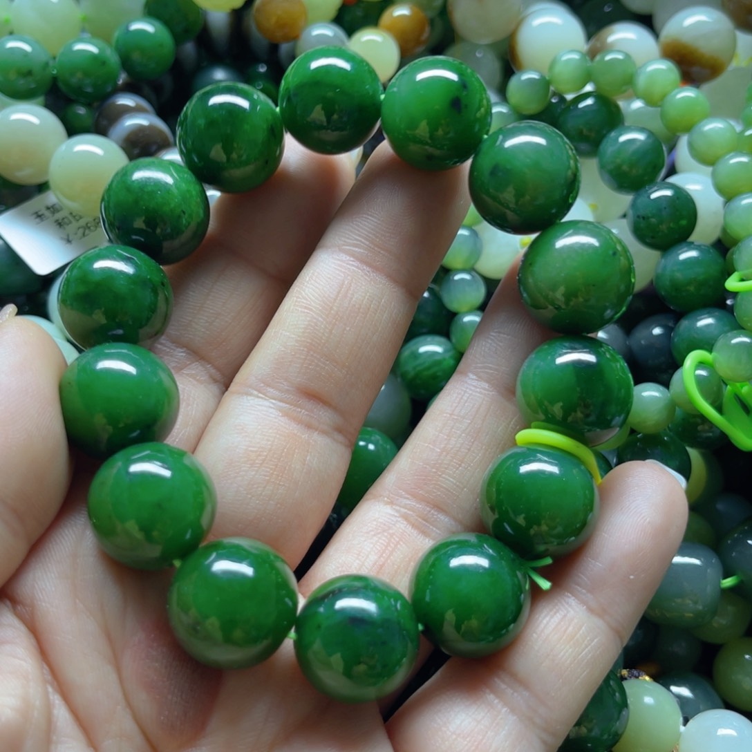 和田玉手链未镶嵌