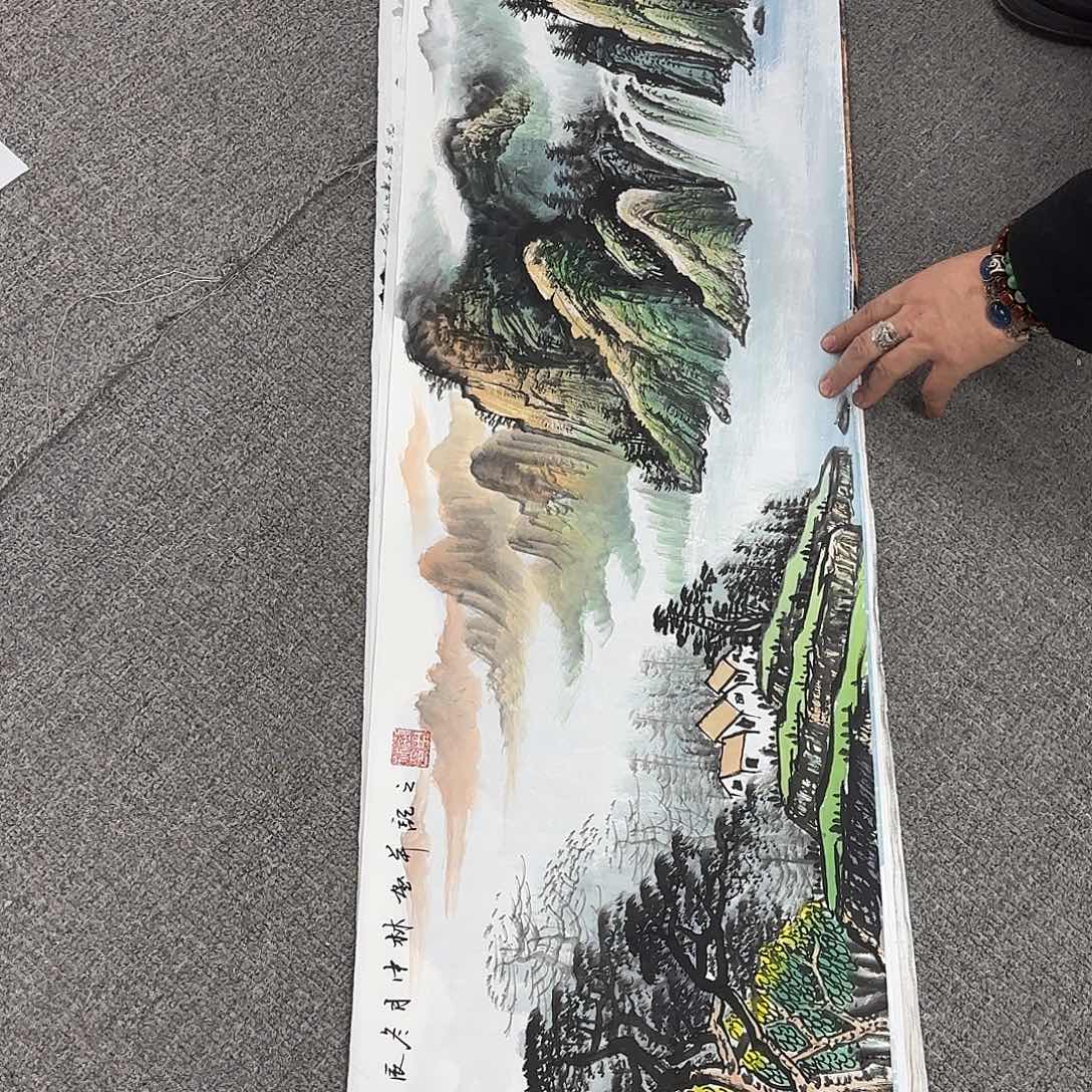 国画国画作品多次入选