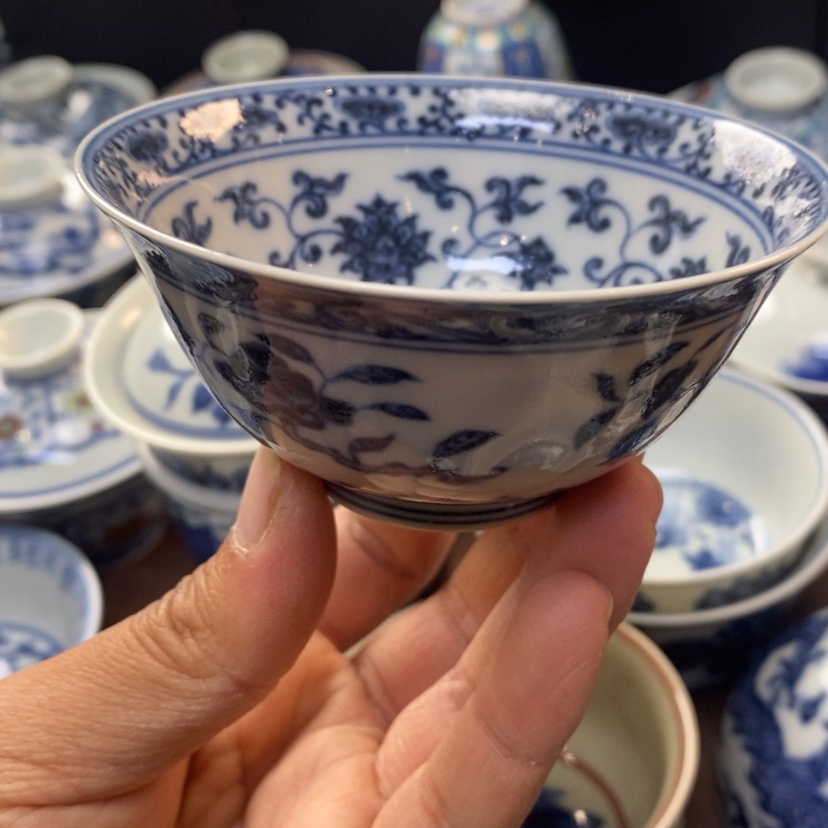 【闪购商品】景德镇青花主人杯