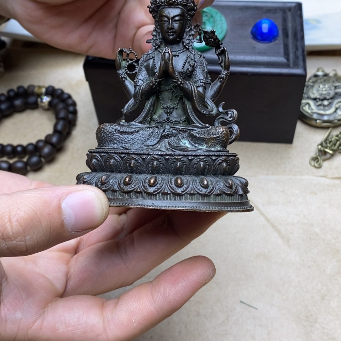 滴血莲花菩提吊坠