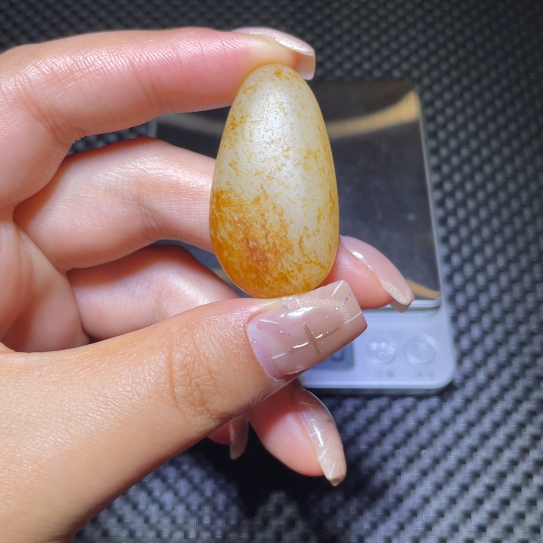 心***冰和田玉（糖玉）未镶嵌颈饰