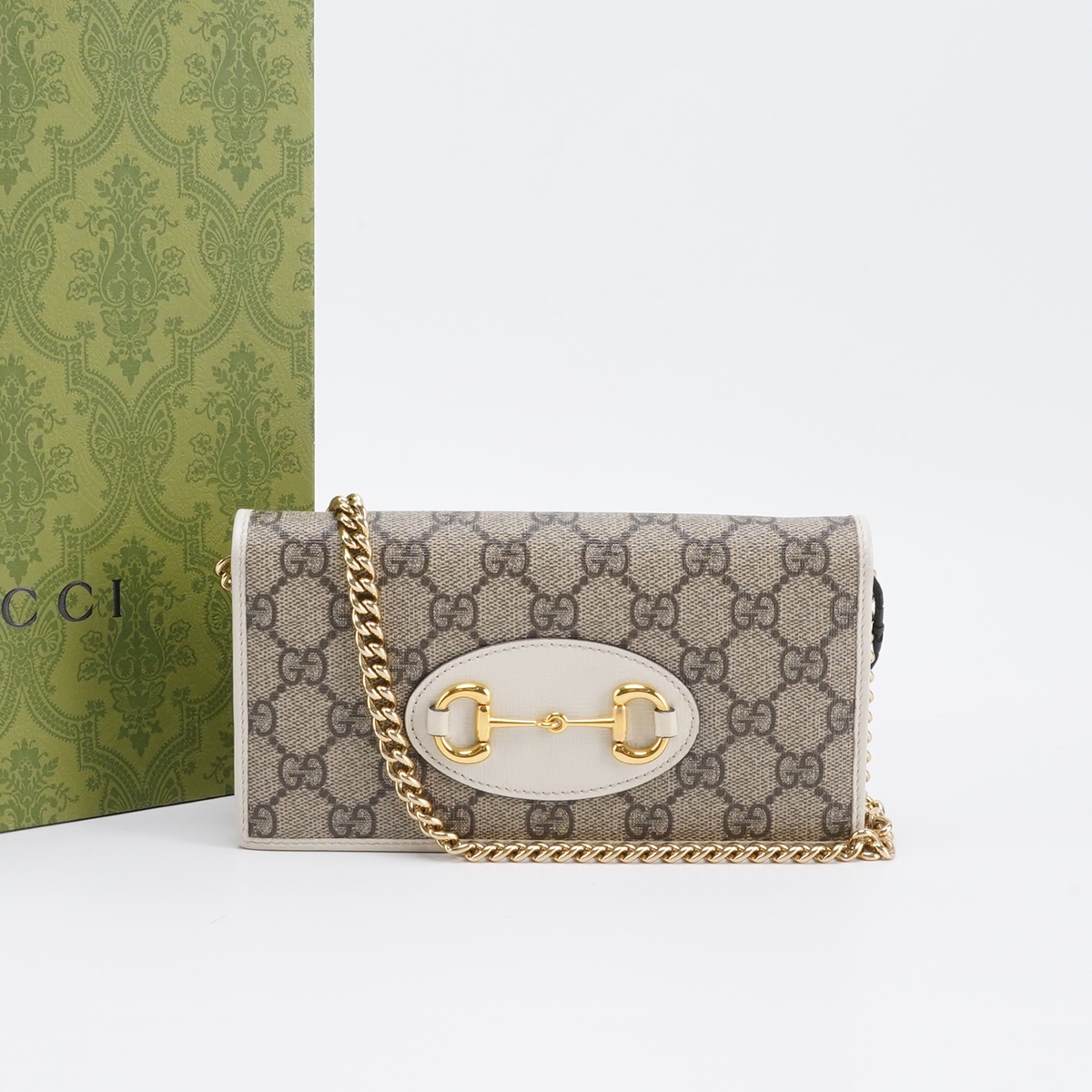 95新 GUCCI/古驰 【白菜】1955woc包/BG22012191